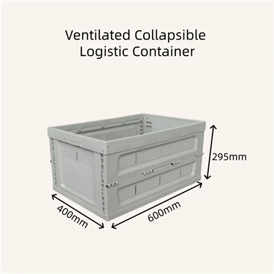 Ventileeritav kokkupandav logistikakonteiner